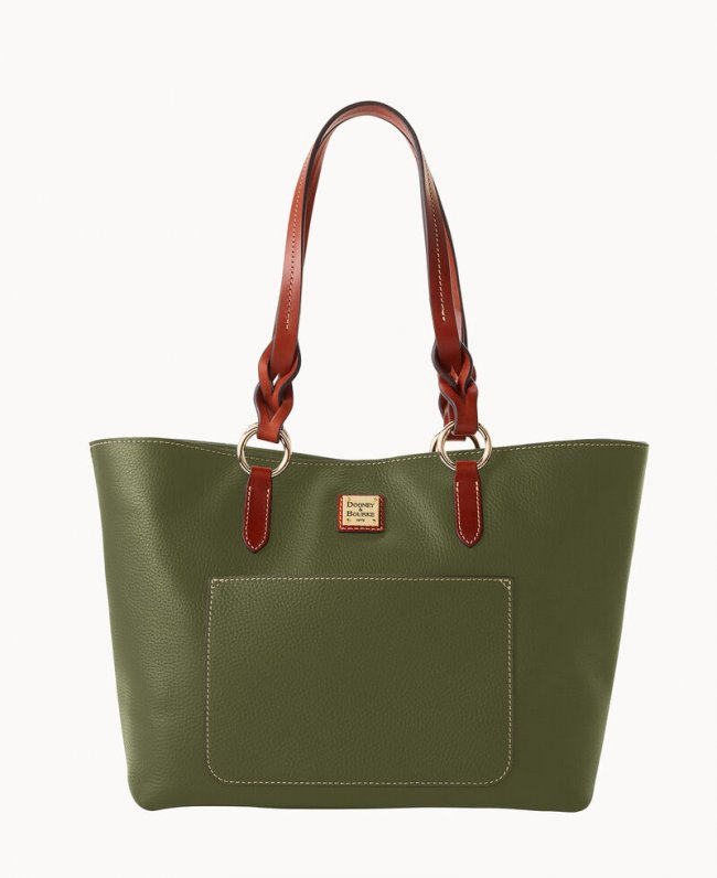 Dooney Pebble Grain Tammy Tote Olive ID-TFdkf5uk Dooney Pebble Grain Tammy Tote Olive ID-TFdkf5uk