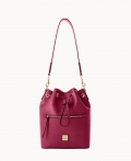 Dooney Saffiano Drawstring Cranberry ID-tFPWwOoP