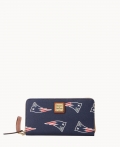 Dooney NFL Patriots Large Zip Around Wristlet Patriots ID-tIw3A6is Dooney NFL Patriots Large Zip Around Wristlet Patriots ID-tIw3A6is