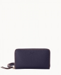 Dooney Henrys Large Zip Around Wristlet Navy ID-TPSkXz18 Dooney Henrys Large Zip Around Wristlet Navy ID-TPSkXz18