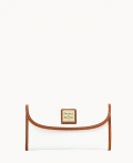 Dooney Pebble Grain Continental Clutch White ID-TRVGOSv4 Dooney Pebble Grain Continental Clutch White ID-TRVGOSv4