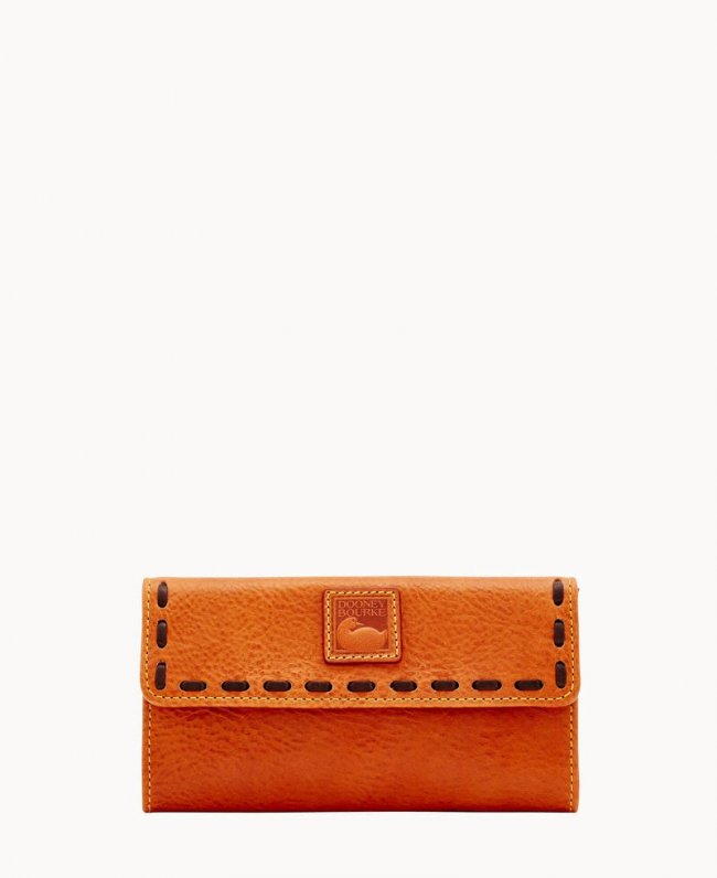 Dooney Florentine Continental Clutch Natural ID-tWvz47CM