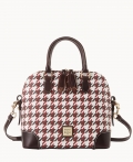 Dooney Houndstooth Domed Satchel Brick ID-TXcAmZdO Dooney Houndstooth Domed Satchel Brick ID-TXcAmZdO