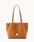 Dooney Ostrich Small Flynn Caramel ID-U7XtG3G6 Dooney Ostrich Small Flynn Caramel ID-U7XtG3G6