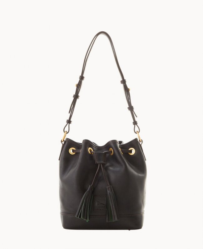 Dooney Florentine Small Drawstring Black Black ID-u8ZhYFCi