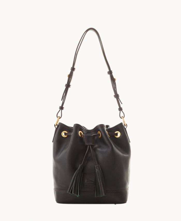 Dooney Florentine Small Drawstring Black Black ID-u8ZhYFCi