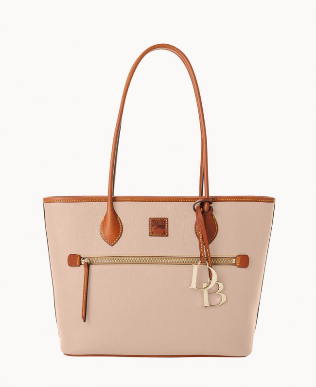 Dooney Pebble Grain Tote Blush ID-UaGw7fn4 Dooney Pebble Grain Tote Blush ID-UaGw7fn4