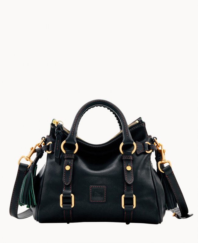 Dooney Florentine Micro Satchel Black Black ID-ucSgX1W6