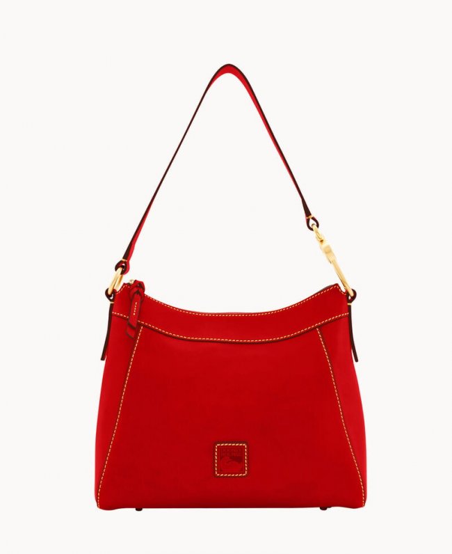 Dooney Florentine Large Cassidy Hobo Red ID-UjmWRwnS Dooney Florentine Large Cassidy Hobo Red ID-UjmWRwnS