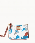 Dooney NFL Lions Stadium Wristlet LIONS ID-uPLNS19x Dooney NFL Lions Stadium Wristlet LIONS ID-uPLNS19x
