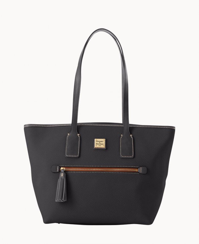 Dooney Pebble Grain Small Tote Black Black ID-UsZYdMt1 Dooney Pebble Grain Small Tote Black Black ID-UsZYdMt1