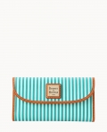 Dooney Seaview Continental Clutch Sea Foam ID-UyLchPL0 Dooney Seaview Continental Clutch Sea Foam ID-UyLchPL0
