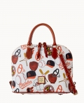 Dooney MLB Orioles Zip Zip Satchel ORIOLES ID-V9f169AF Dooney MLB Orioles Zip Zip Satchel ORIOLES ID-V9f169AF