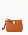 Dooney Pebble Grain Stadium Wristlet French Caramel ID-vdbsHVoK Dooney Pebble Grain Stadium Wristlet French Caramel ID-vdbsHVoK