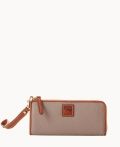 Dooney Pebble Grain Zip Clutch Wristlet Taupe ID-VlDnjU1b Dooney Pebble Grain Zip Clutch Wristlet Taupe ID-VlDnjU1b