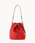 Dooney Pebble Grain Drawstring Red ID-VOrgyZ1M Dooney Pebble Grain Drawstring Red ID-VOrgyZ1M