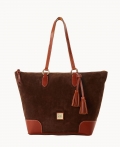 Dooney Suede Career Tote Brown Tmoro ID-vs3hplAp Dooney Suede Career Tote Brown Tmoro ID-vs3hplAp