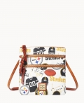 Dooney NFL Steelers N S Triple Zip Crossbody STEELERS ID-vwNTTMTB Dooney NFL Steelers N S Triple Zip Crossbody STEELERS ID-vwNTTMTB