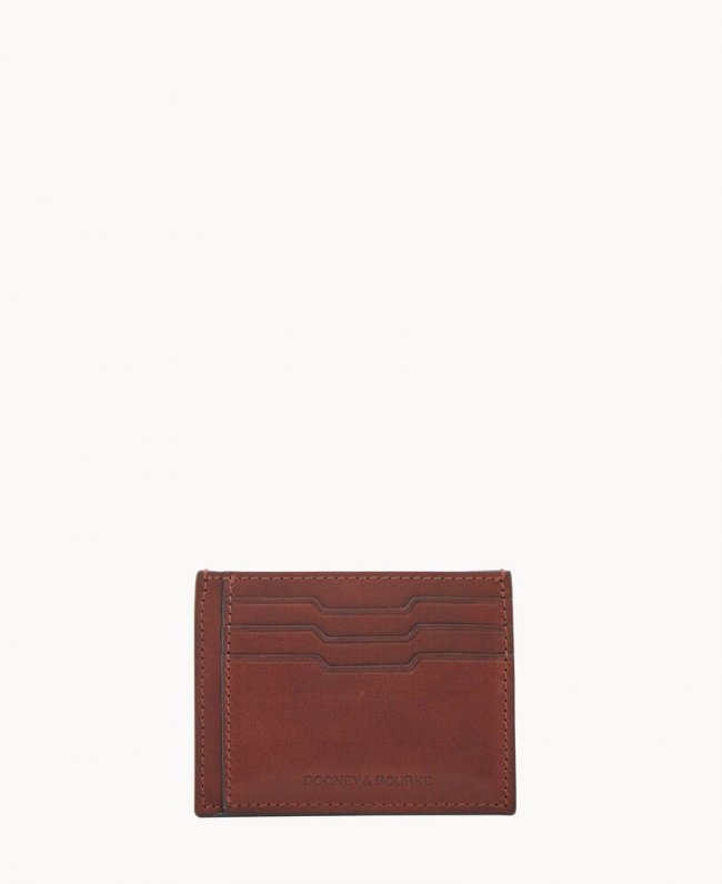 Dooney Florentine Card Case Chestnut ID-vxIDznLC Dooney Florentine Card Case Chestnut ID-vxIDznLC