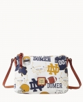 Dooney Collegiate University of Notre Dame Crossbody Pouchette NOTRE DAME ID-w3P0iWKa Dooney Collegiate University of Notre Dame Crossbody Pouchette NOTRE DAME ID-w3P0iWKa