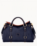 Dooney Florentine Large Satchel Navy ID-w7z5LhBL Dooney Florentine Large Satchel Navy ID-w7z5LhBL