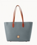 Dooney Pebble Grain Large Tote Slate ID-wf4fLlWk Dooney Pebble Grain Large Tote Slate ID-wf4fLlWk