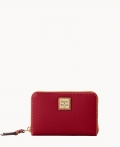 Dooney Pebble Grain Medium Zip Around Wallet Wine ID-wN5nwq9J Dooney Pebble Grain Medium Zip Around Wallet Wine ID-wN5nwq9J