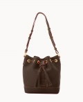 Dooney Florentine Small Drawstring Brown Tmoro ID-X1hou6ZZ