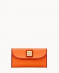 Dooney Pebble Grain Continental Clutch Clementine ID-XupXtaIz Dooney Pebble Grain Continental Clutch Clementine ID-XupXtaIz