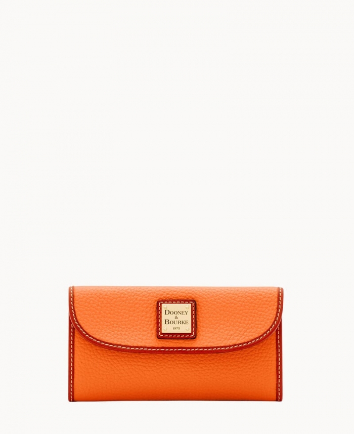 Dooney Pebble Grain Continental Clutch Clementine ID-XupXtaIz