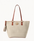 Dooney Pebble Grain Small Tobi Tote Bone ID-XvTEFmVw Dooney Pebble Grain Small Tobi Tote Bone ID-XvTEFmVw