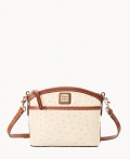 Dooney Ostrich Domed Crossbody Bone ID-YiN9eUVr Dooney Ostrich Domed Crossbody Bone ID-YiN9eUVr