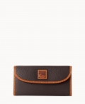 Dooney Pebble Grain Continental Clutch Brown Tmoro ID-YlAd5izC Dooney Pebble Grain Continental Clutch Brown Tmoro ID-YlAd5izC