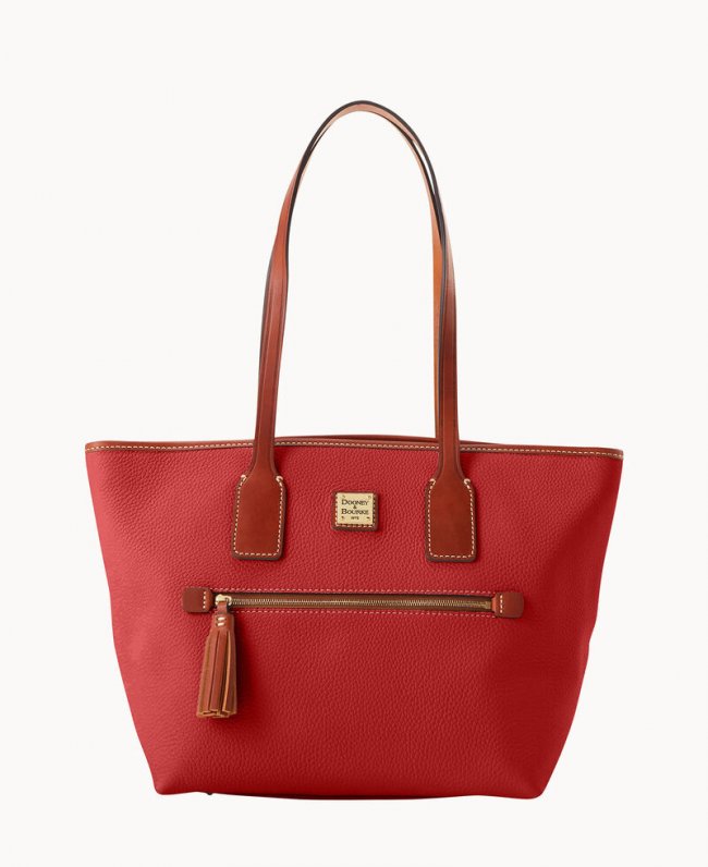 Dooney Pebble Grain Small Tote Red ID-YO9mEjS1 Dooney Pebble Grain Small Tote Red ID-YO9mEjS1
