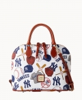 Dooney MLB Yankees Zip Zip Satchel YANKEES ID-yP19OJDp Dooney MLB Yankees Zip Zip Satchel YANKEES ID-yP19OJDp