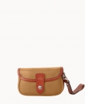 Dooney Oncour Cabriolet Flap Wristlet Tan ID-yryOx07Y Dooney Oncour Cabriolet Flap Wristlet Tan ID-yryOx07Y