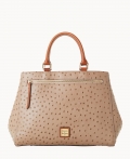 Dooney Ostrich Zip Satchel Light Taupe ID-yWpZvhzE Dooney Ostrich Zip Satchel Light Taupe ID-yWpZvhzE