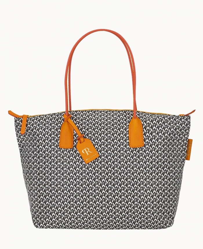 Dooney Roberta Pieri Tatami Fun Large Robertina Tote Pumpkin ID-zdvp22Jd