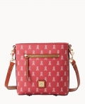 Dooney MLB Angels Small Zip Crossbody ANGELS ID-ZlBTzW9R