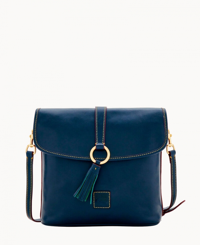Dooney Florentine Large Dottie Crossbody Navy ID-zwL7z8Qx