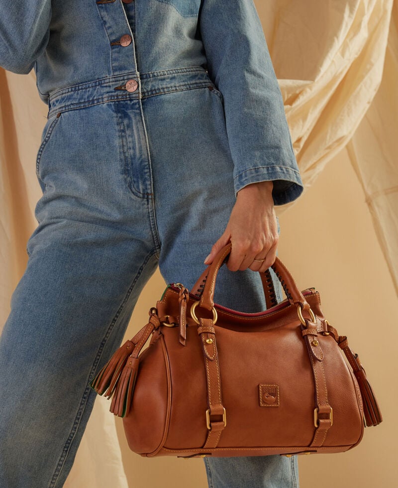Dooney Florentine Large Satchel Natural ID-2OTMClEq