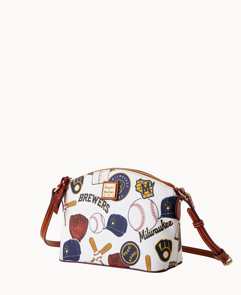 Dooney MLB Brewers Suki Crossbody BREWERS ID-2Rxenqcw