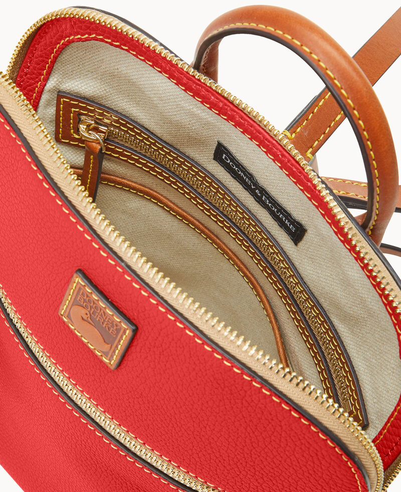 Dooney Pebble Grain Backpack Red ID-3YmMl7s1