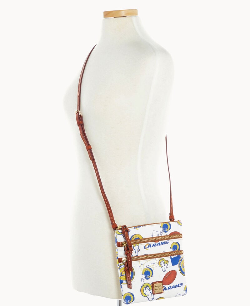 Dooney NFL Rams N S Triple Zip Crossbody RAMS ID-3zIED6cZ