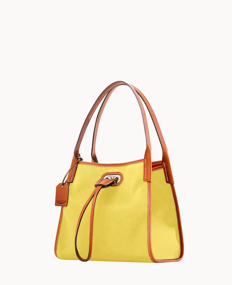 Dooney Oncour Cabriolet Mini Full Up Yellow ID-4y030RgC