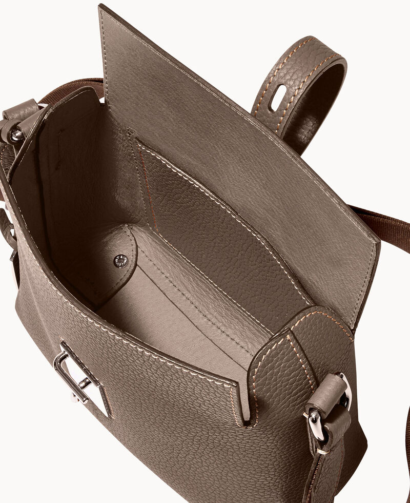 Dooney Henrys Foldover Crossbody Taupe ID-5yCSaGhN