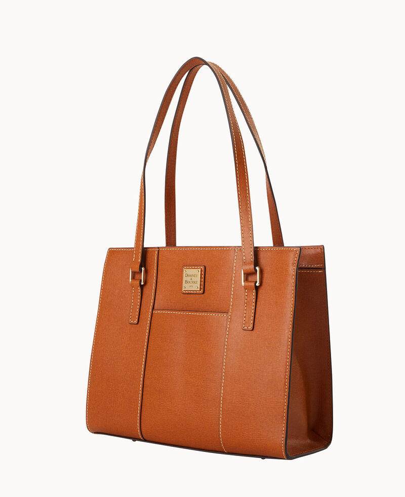 Dooney Saffiano Charlotte Natural ID-6LaKXfPH