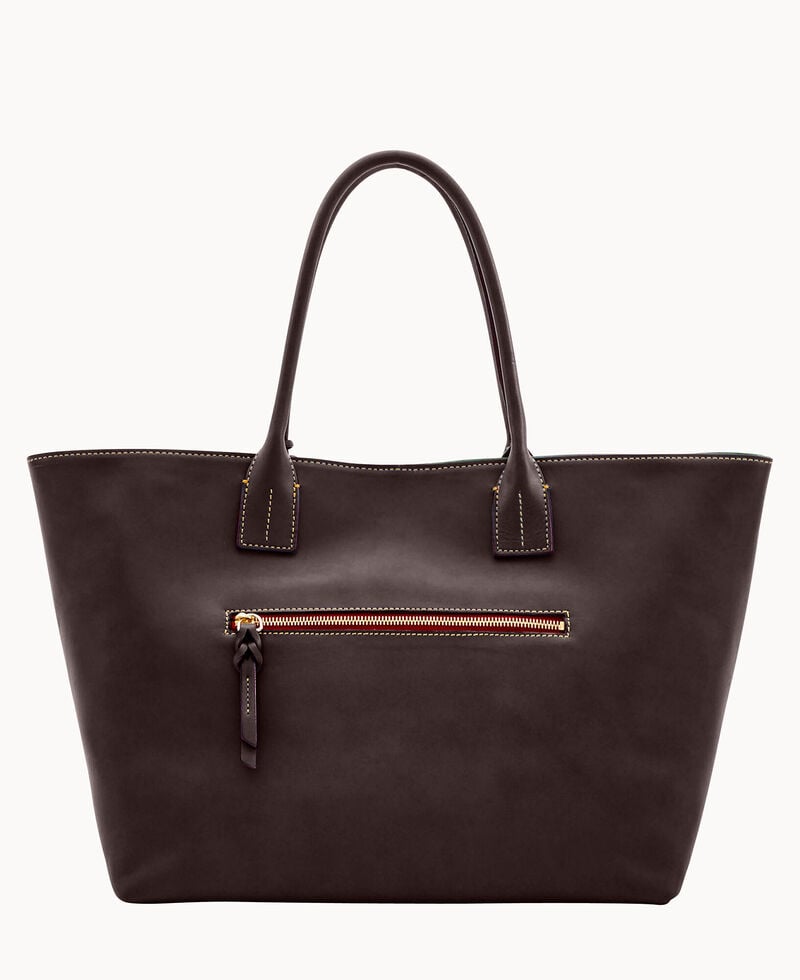 Dooney Florentine Medium Russel Bag Brown Tmoro ID-6WZKonLk