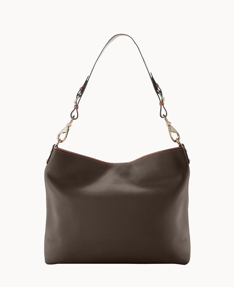 Dooney Pebble Grain Extra Large Courtney Sac Brown Tmoro ID-9NyQL5BO