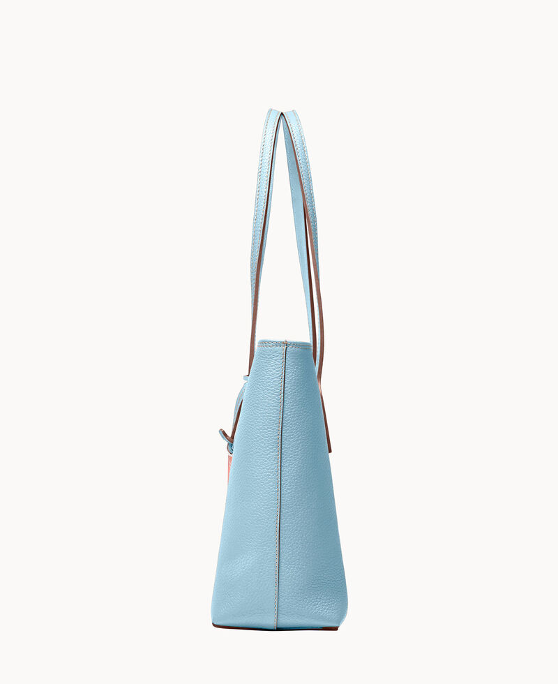 Dooney Henrys Zip Top Tote Turquoise ID-Al33iUK4